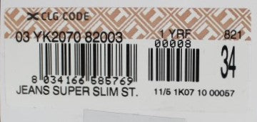 Barcode on a ticket