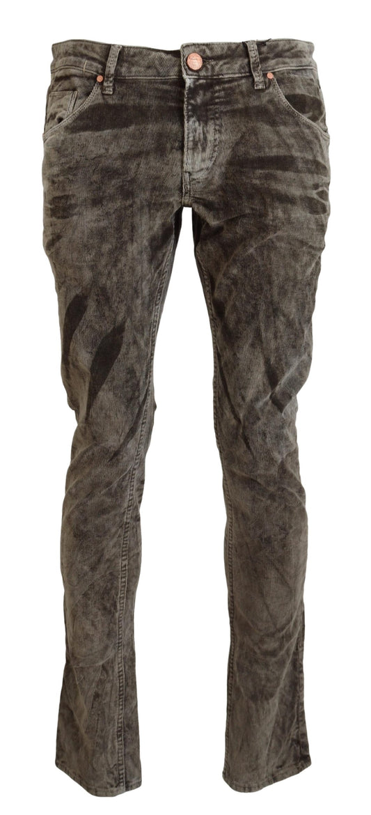 Pair of camouflage jeans