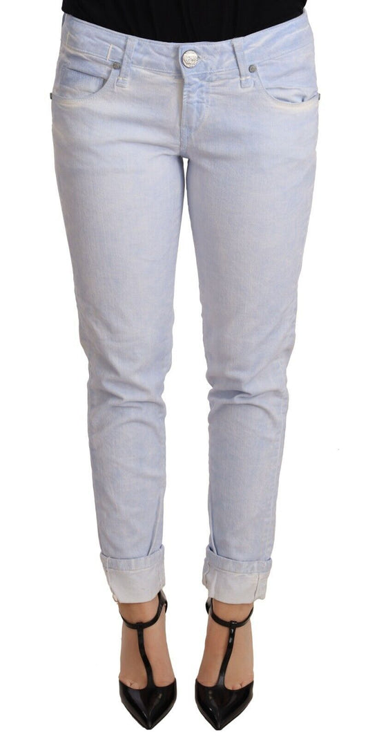 Pair of blue jeans on a mannequin