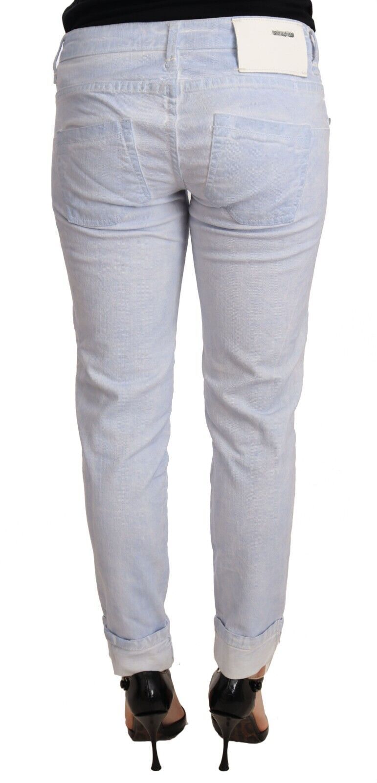 Pair of blue jeans on a mannequin