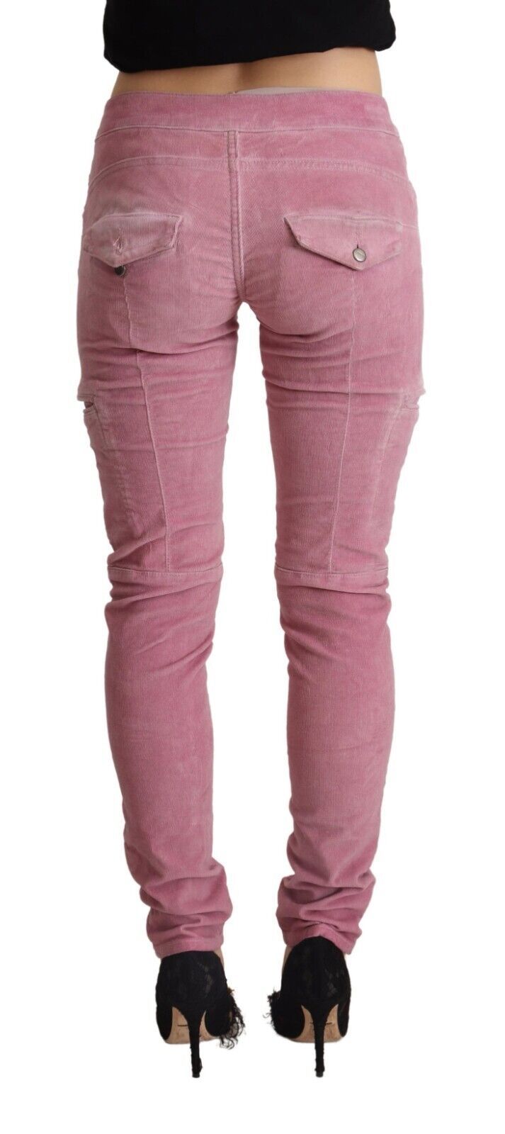 Pair of pink skinny jeans