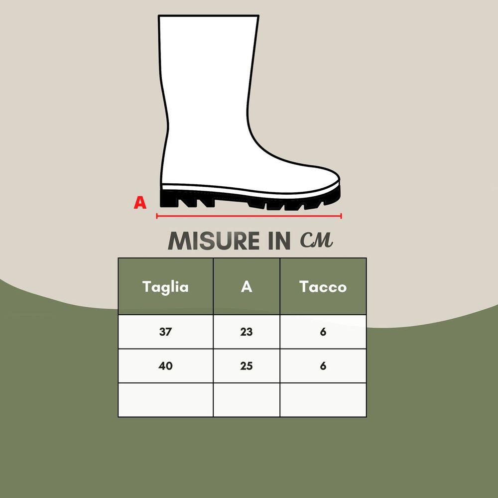 White boot with black sole and laces