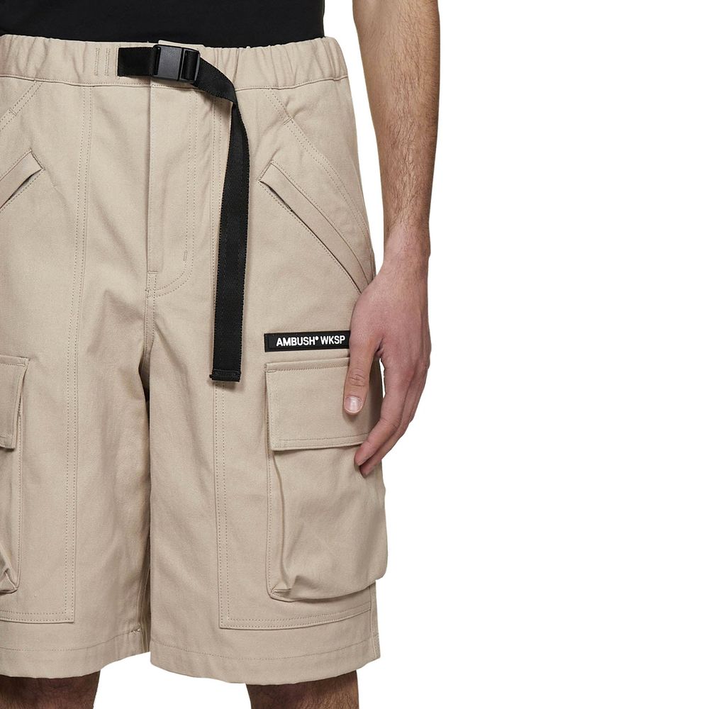 Pair of cargo shorts with pockets
