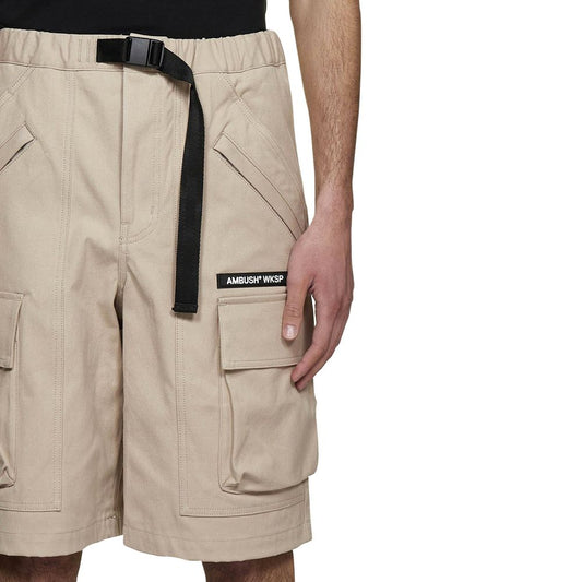 Pair of cargo shorts with pockets