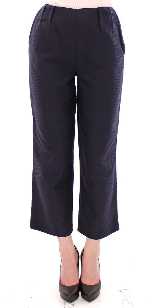 Black pants with wide legs