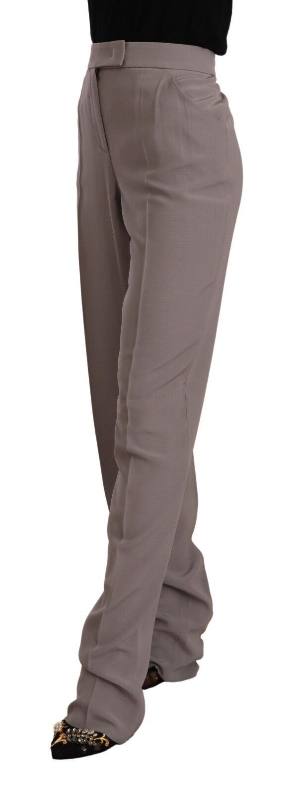 Pair of women's pants in a neutral color