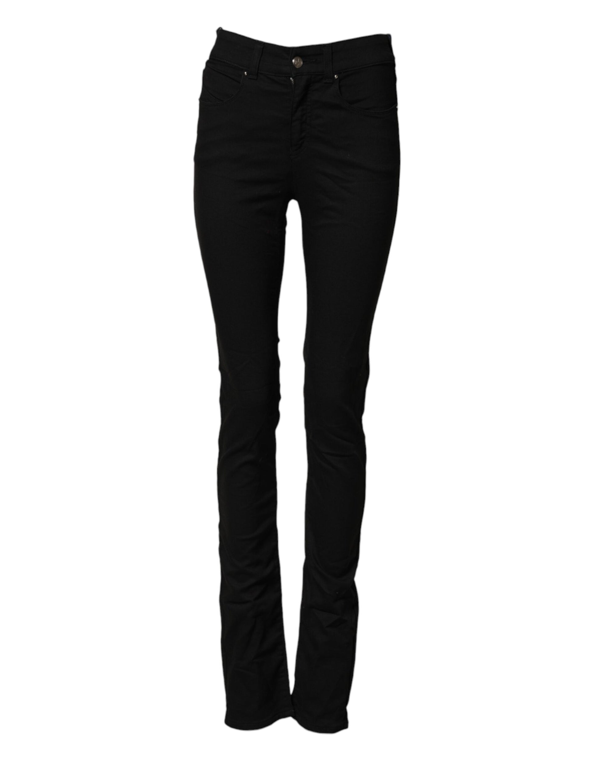 Pair of black skinny jeans