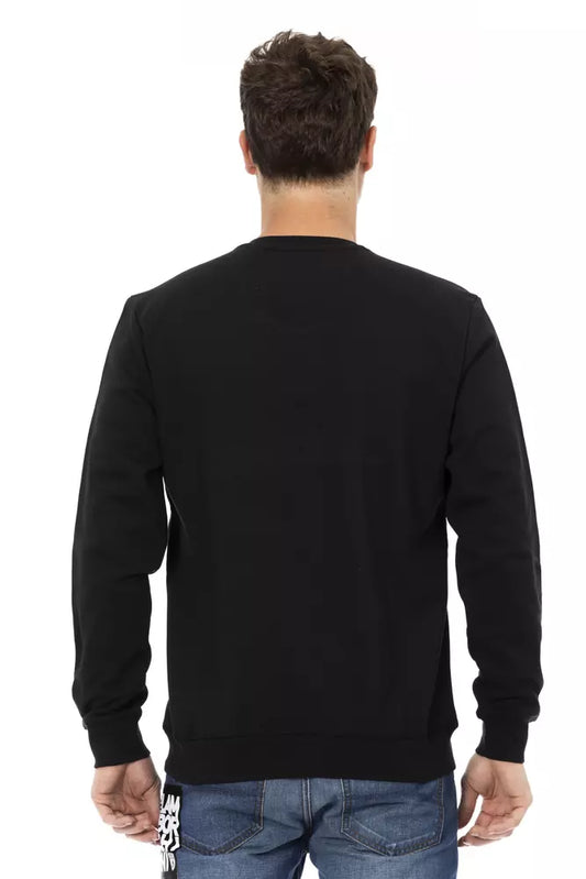 Black long sleeve shirt on a mannequin