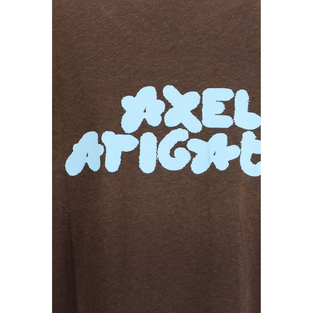 Brown sweatshirt with white lettering