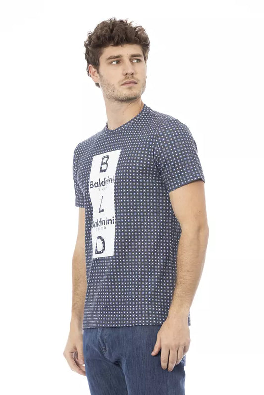 Man wearing graphic t-shirt