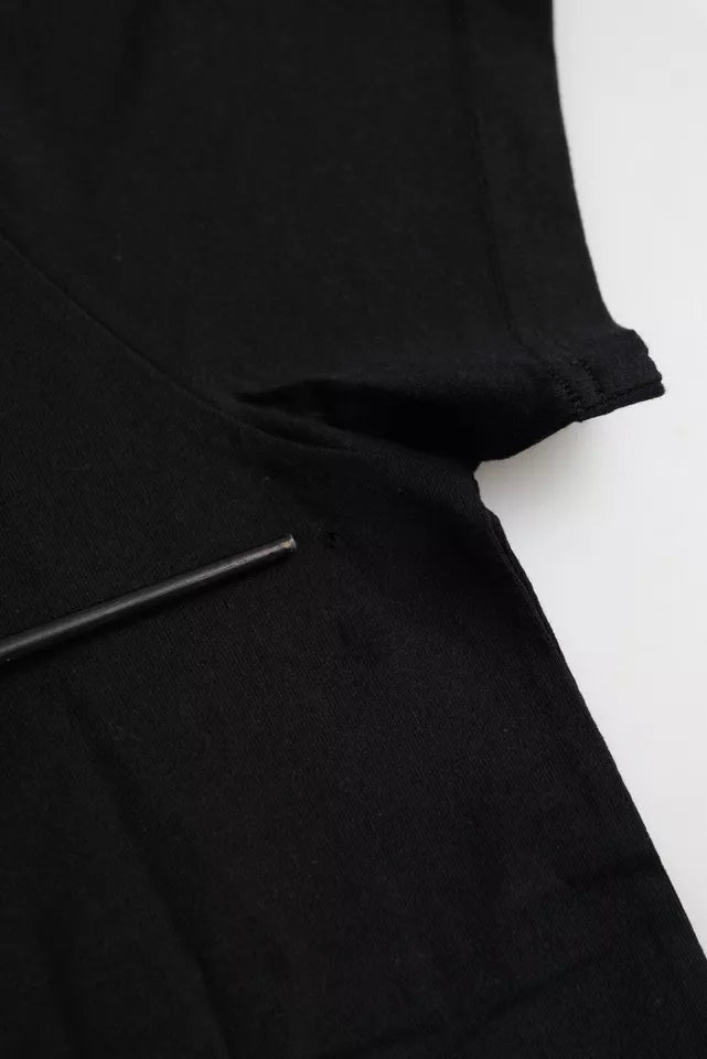 Black jacket with zipper on front