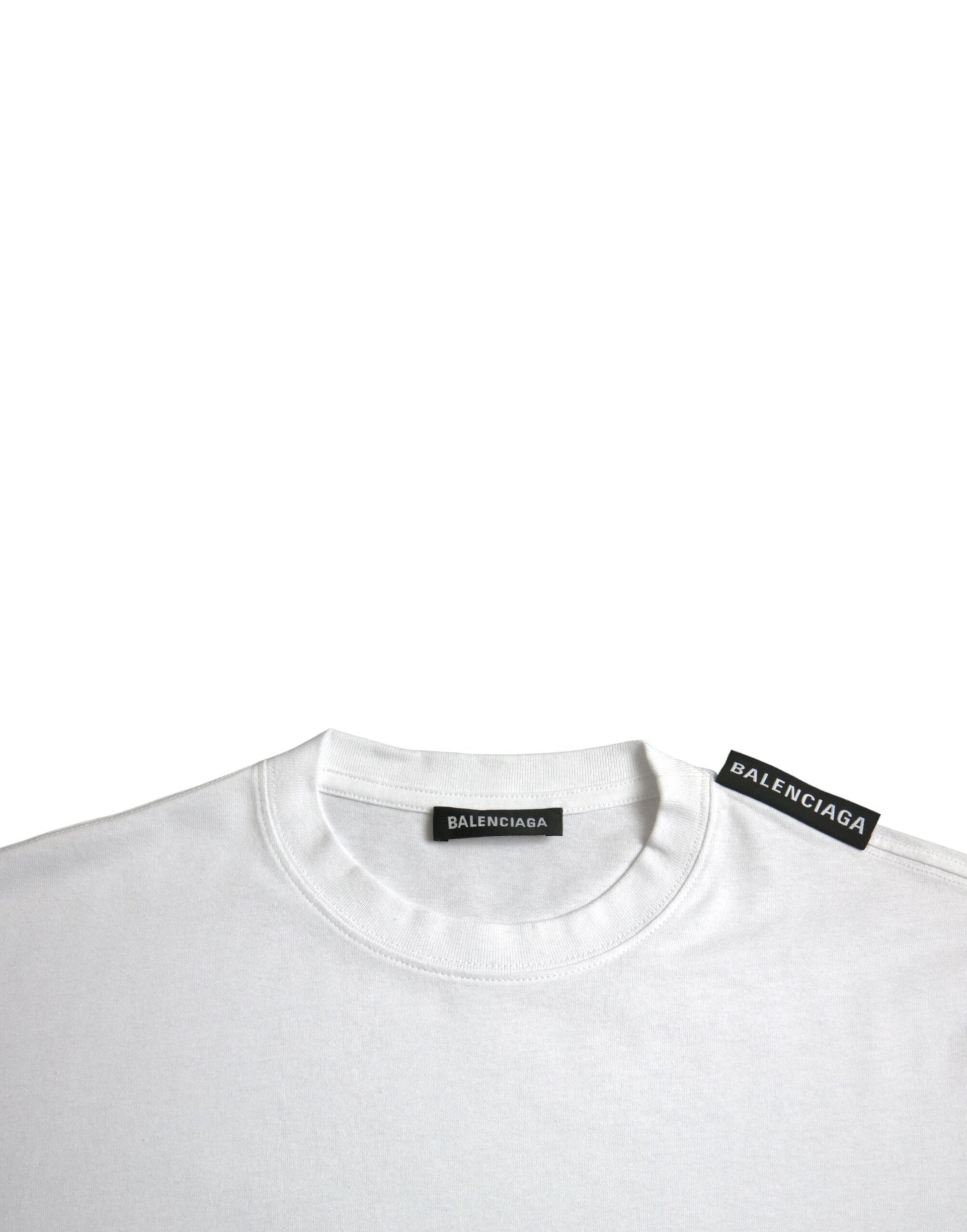 White t-shirt on hanger
