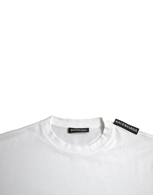 White t-shirt on hanger