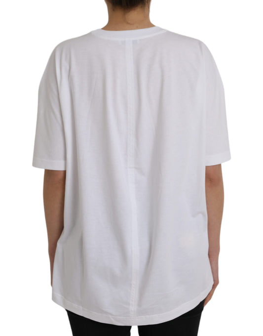 White long sleeve shirt on a mannequin