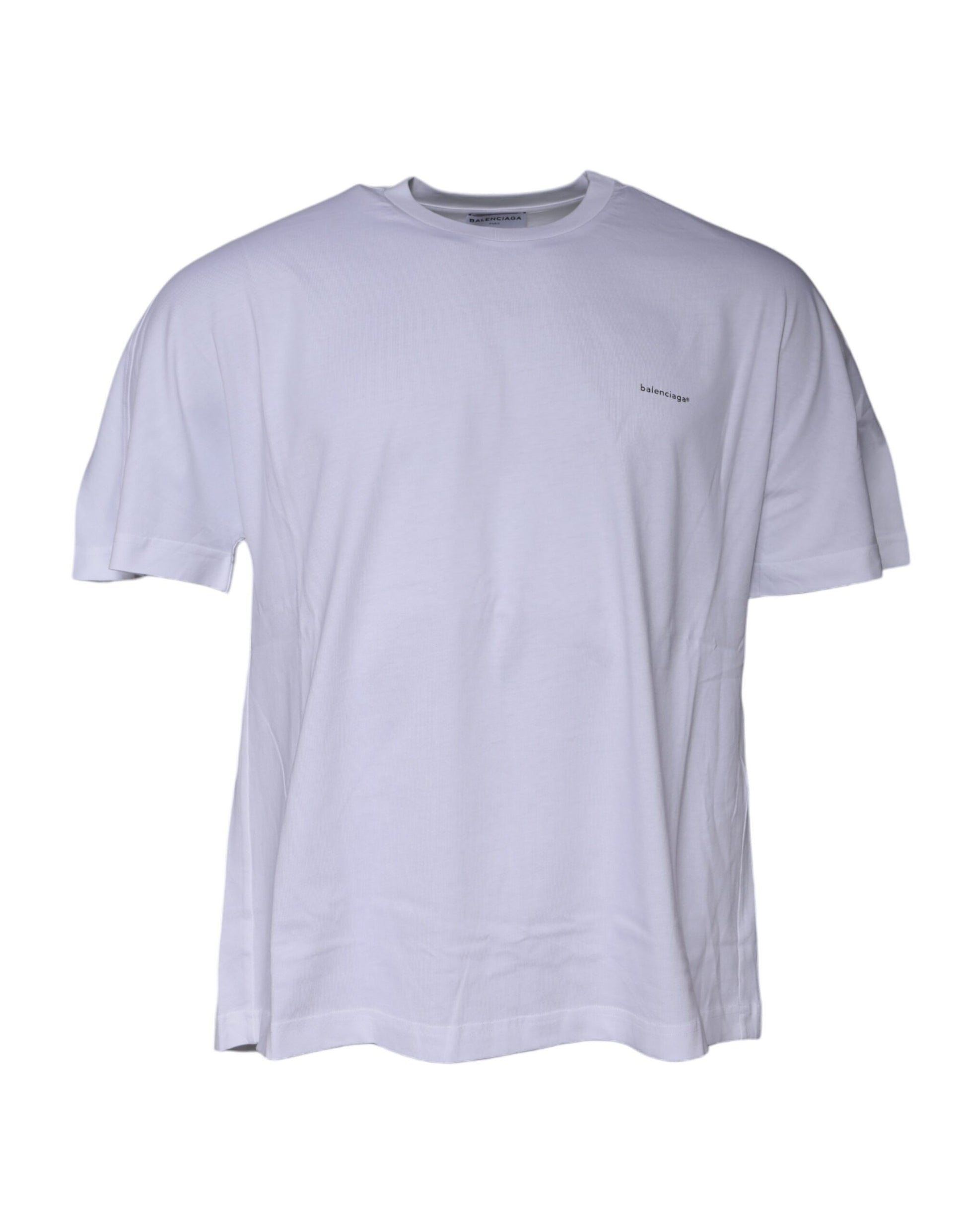 White short sleeve t-shirt on a mannequin