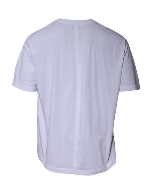 Back view of a short sleeve t-shirt