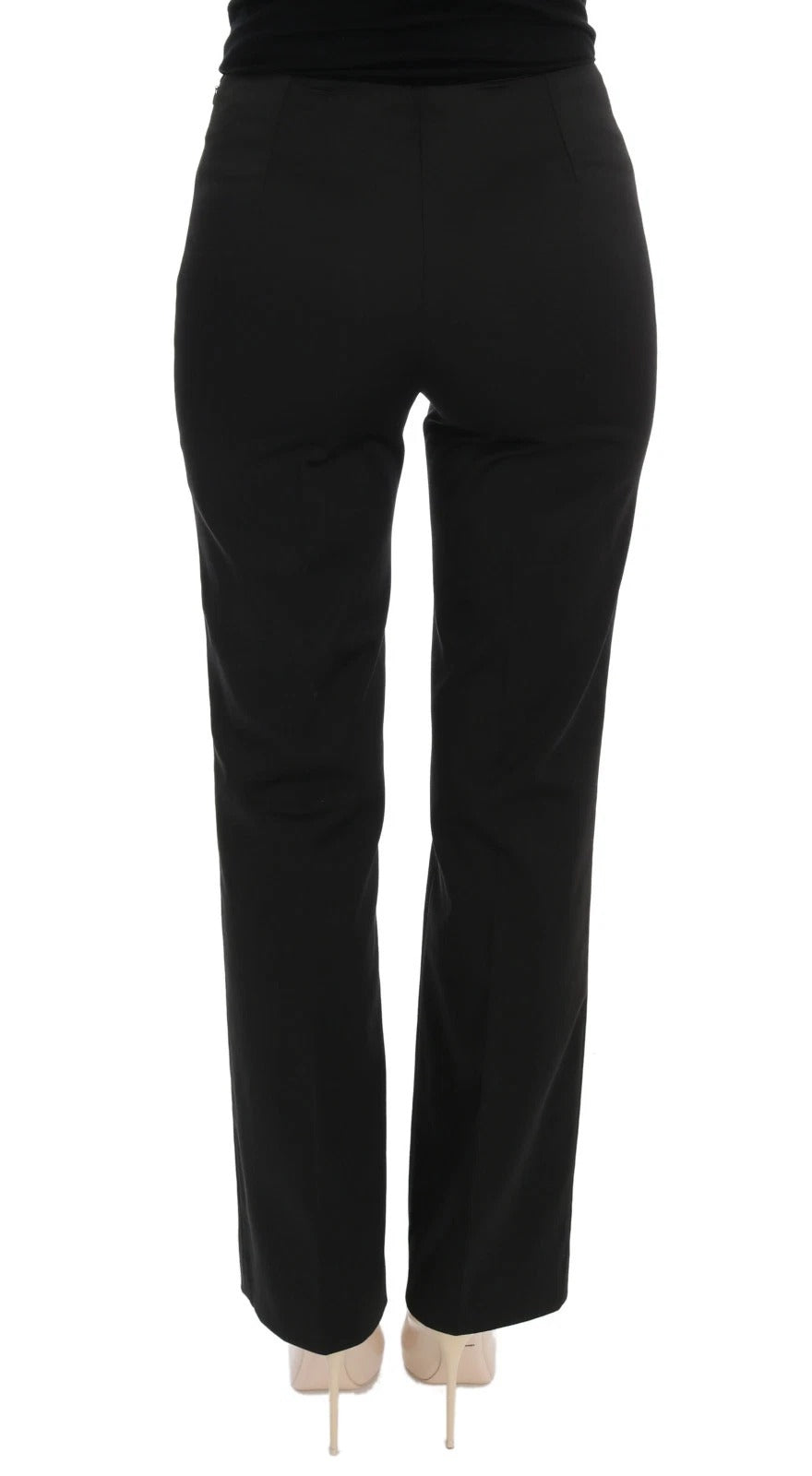 Pair of black pants on a mannequin