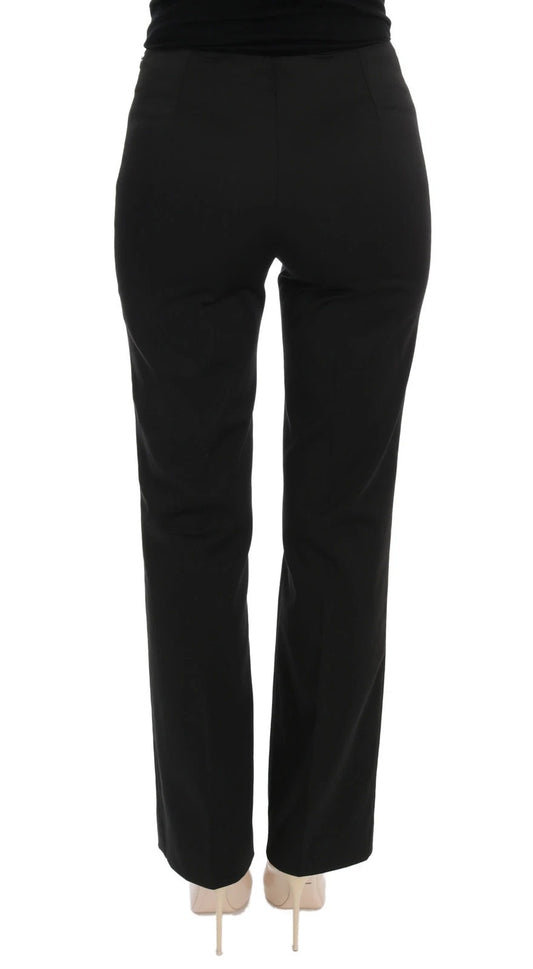 Pair of black pants on a mannequin