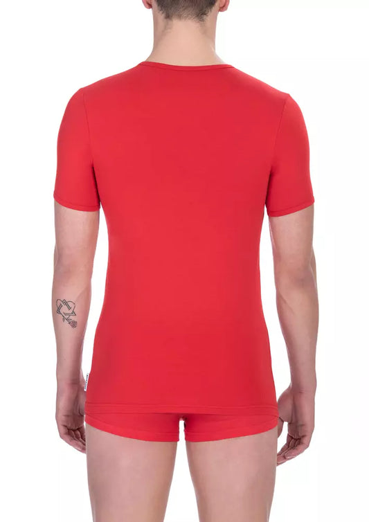 Red sleeveless top on mannequin