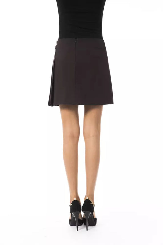 Black skirt on a model