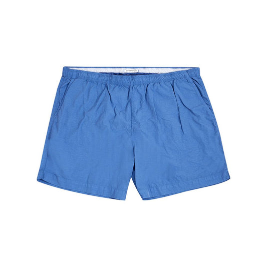 Blue cotton men's shorts