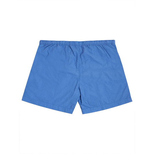 Blue cotton shorts