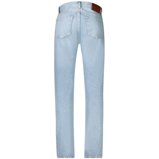 Pair of blue denim jeans