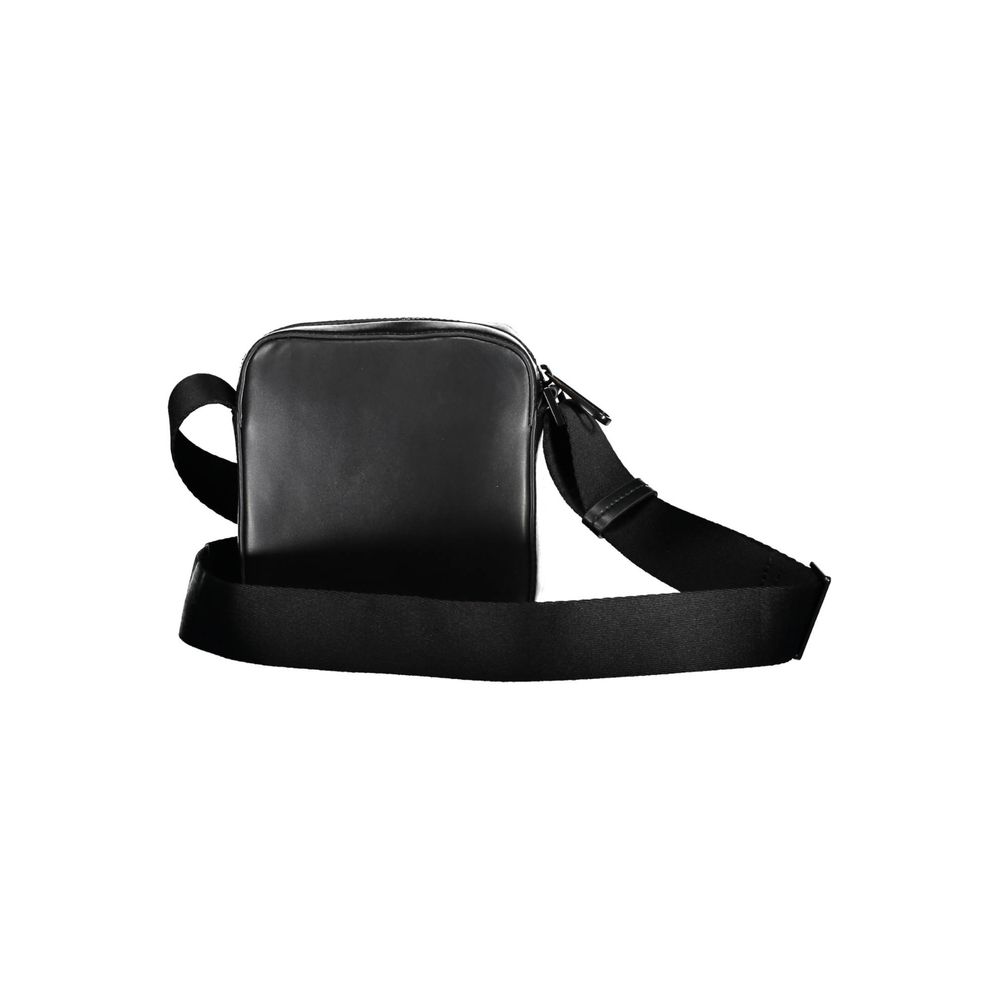 Black camera case with strap