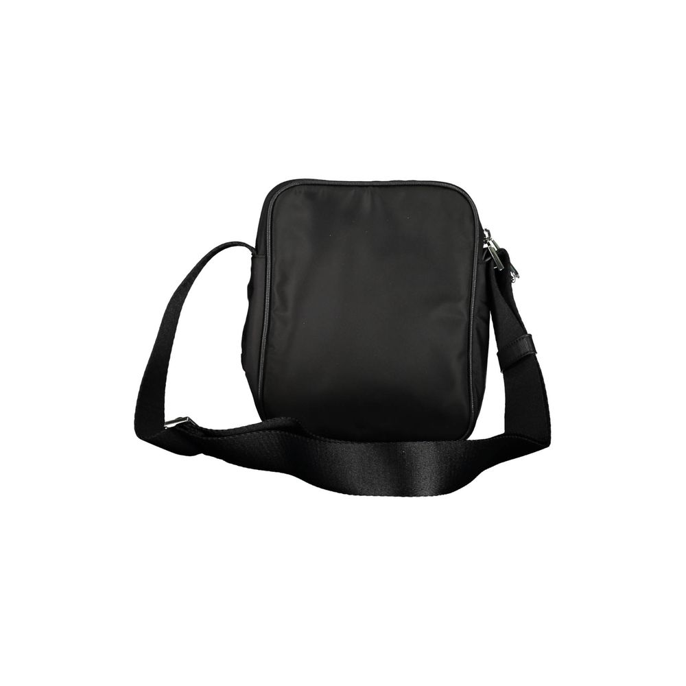 Black camera case with strap