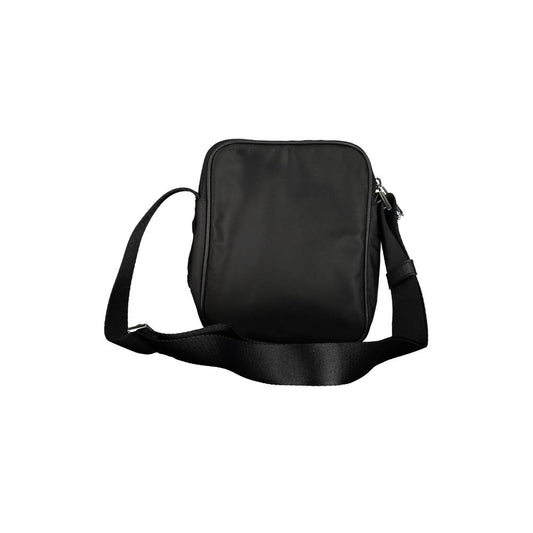 Black camera case with strap