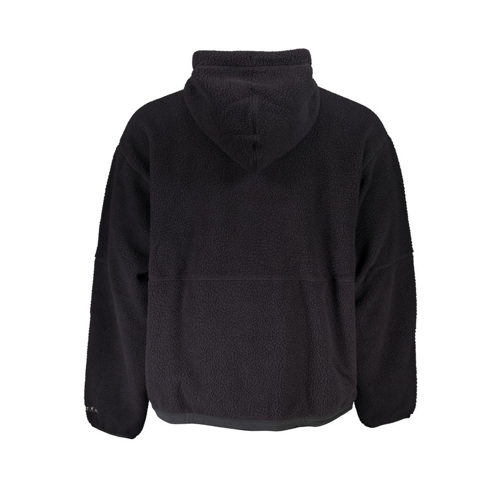 Black fleece zip up jacket