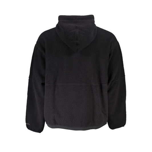 Black fleece zip up jacket