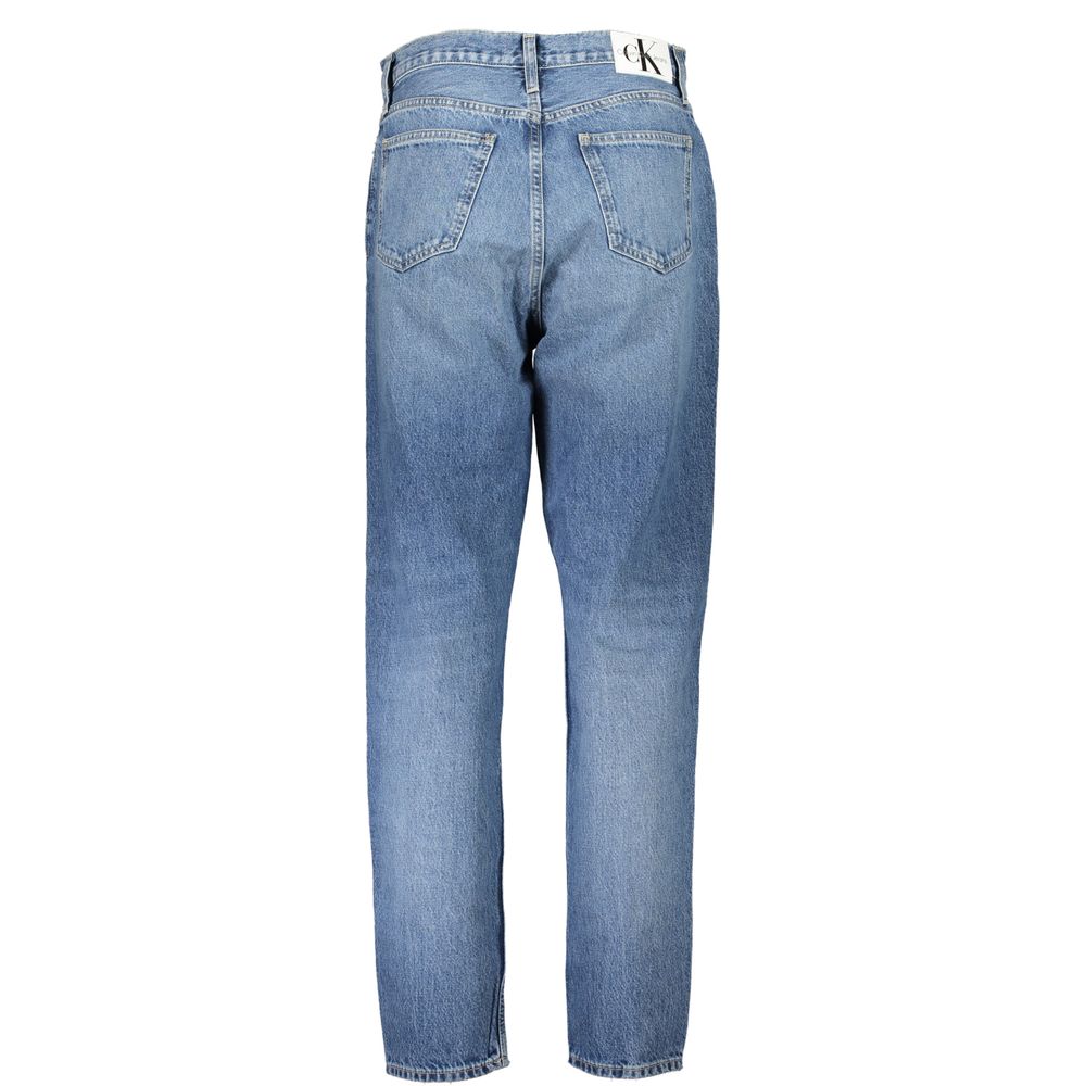 Pair of blue denim jeans