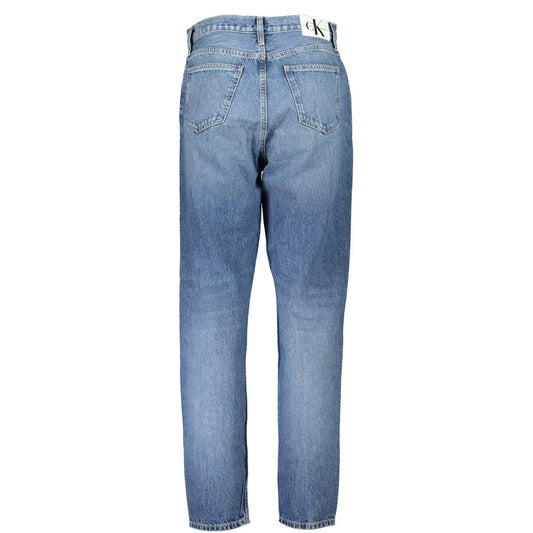 Pair of blue denim jeans