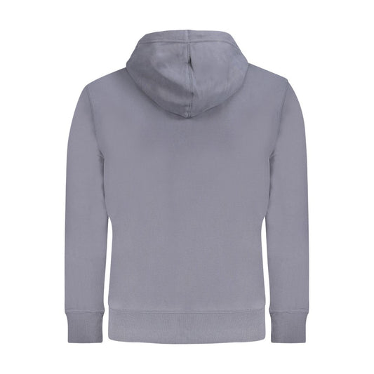 Purple hoodie on a mannequin