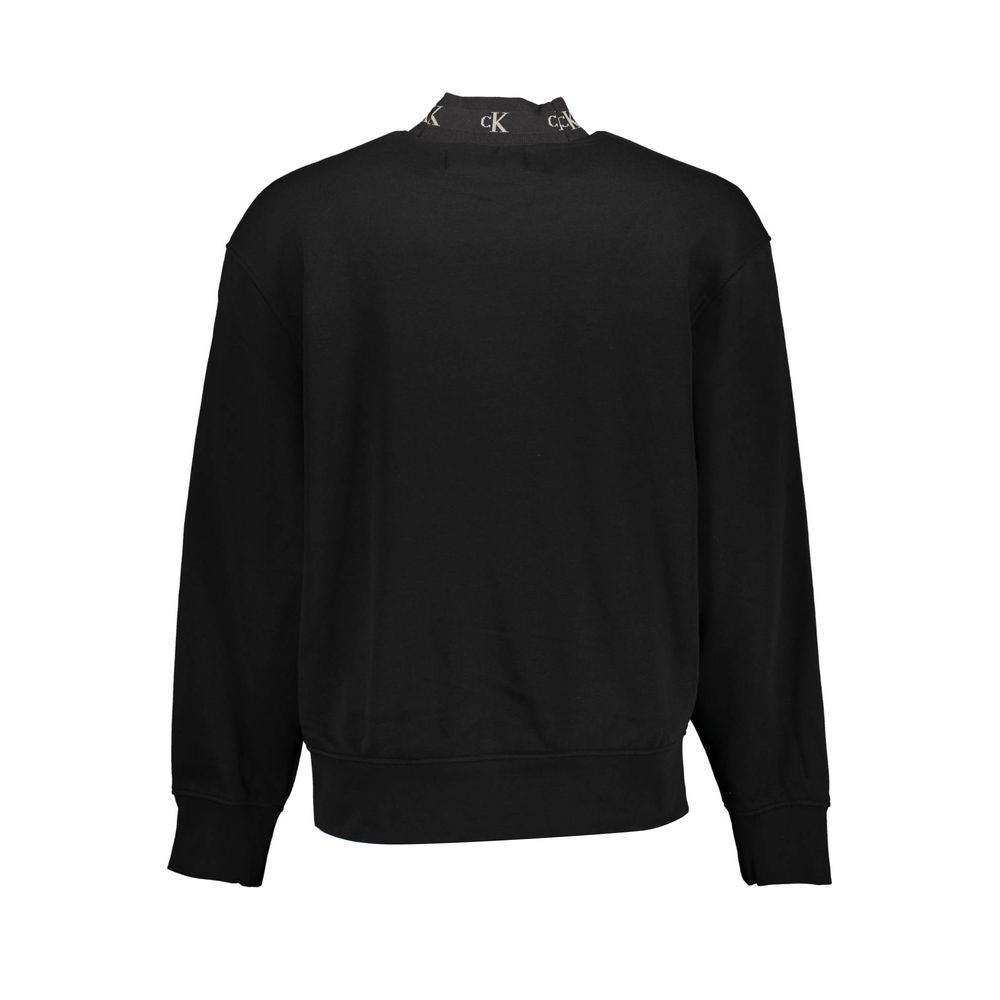 Black sweatshirt on hanger