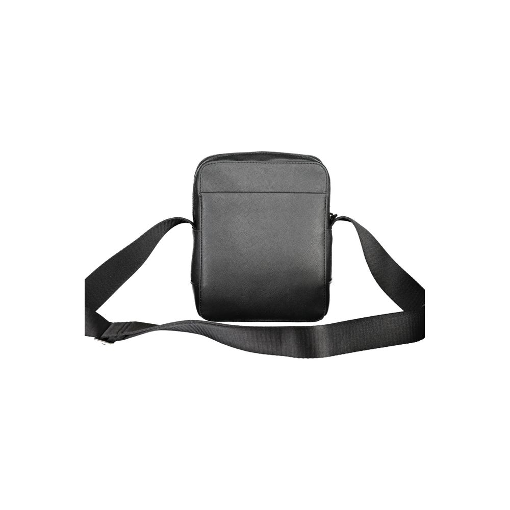Black camera case with strap