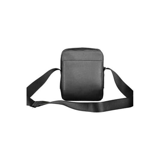 Black camera case with strap
