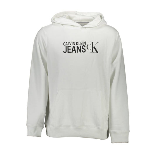 White hoodie with black lettering