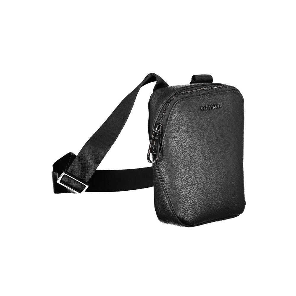 Black camera case with strap