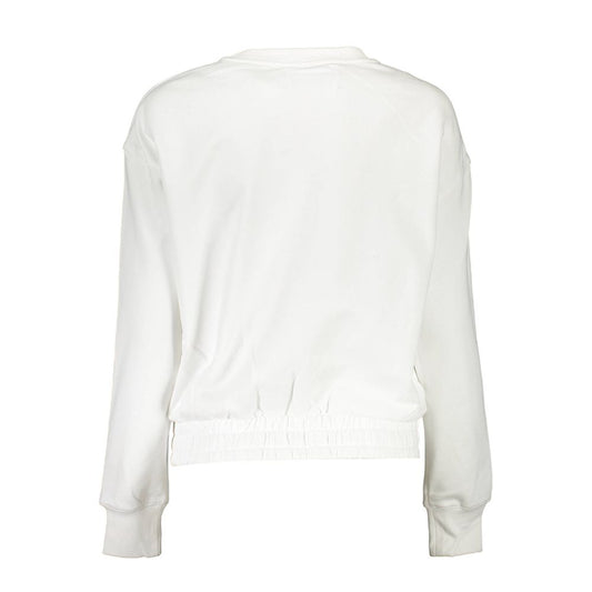 White jacket with zippered front
