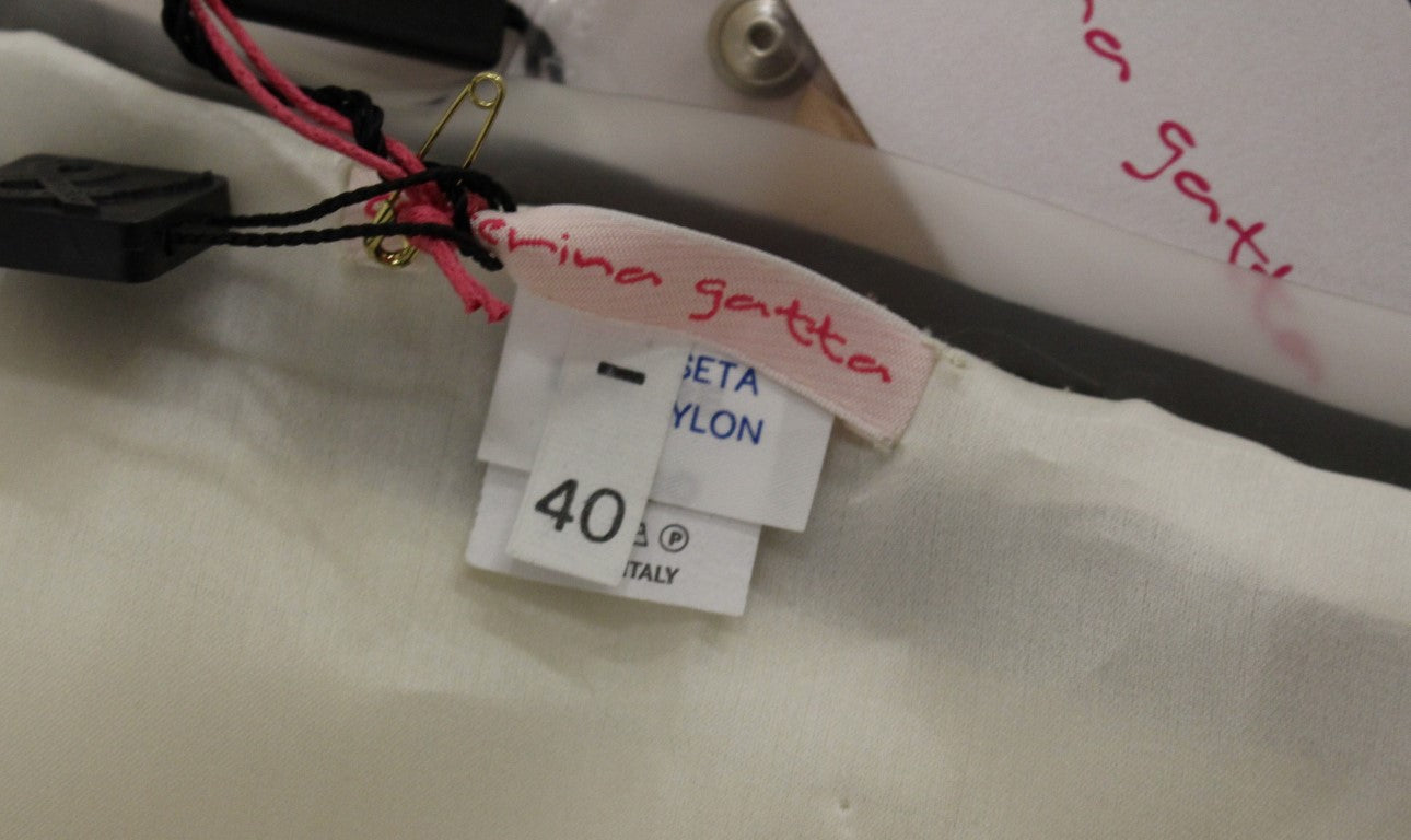 Tag on a piece of clothing