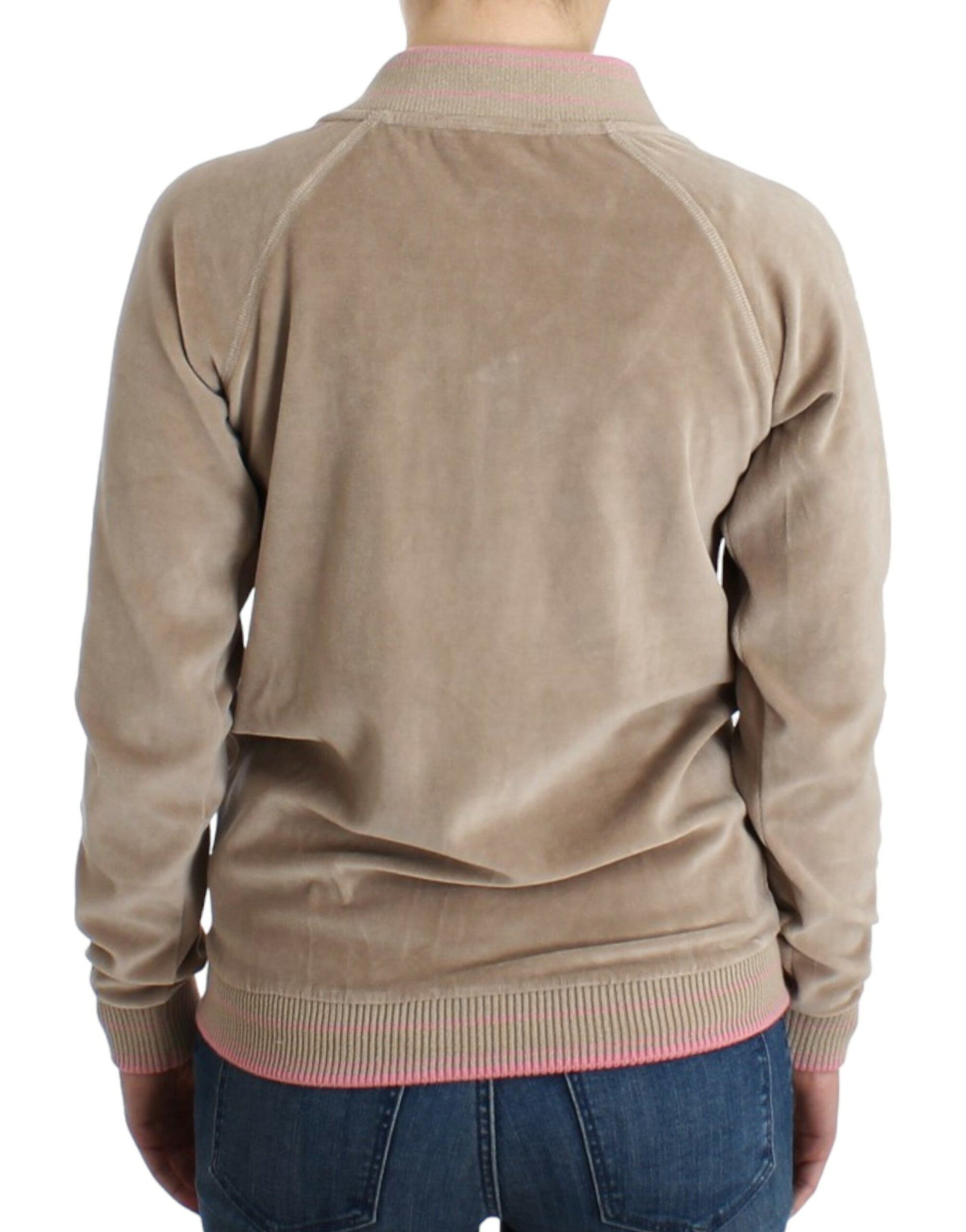 Brown jacket on a person