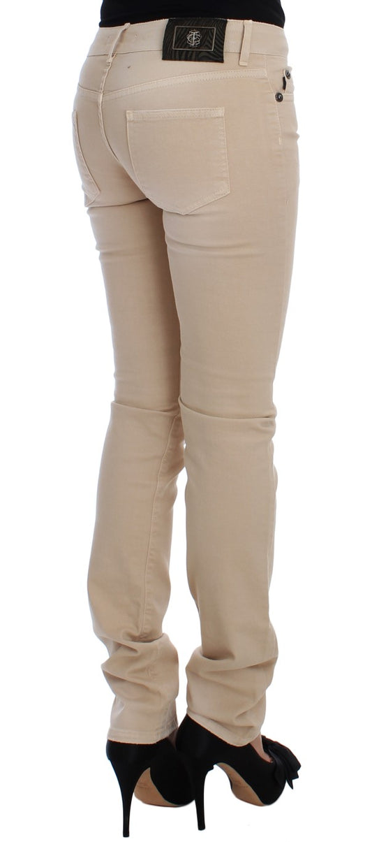 Pair of women's jeans with visible back pocket and belt loops