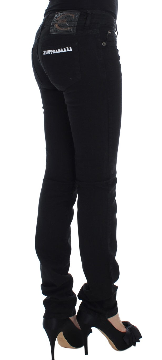 Woman wearing black pants and high heels