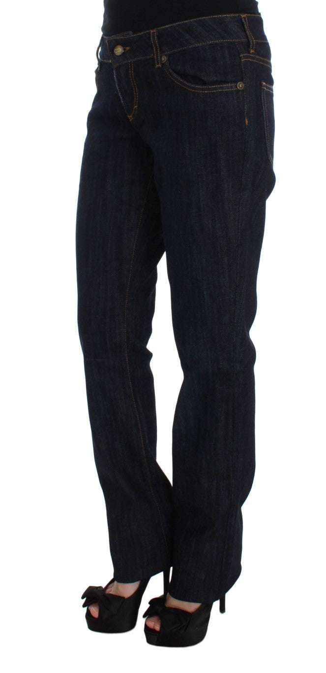 Pair of blue jeans on a mannequin