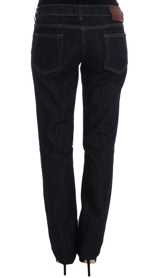 Pair of blue jeans on a mannequin