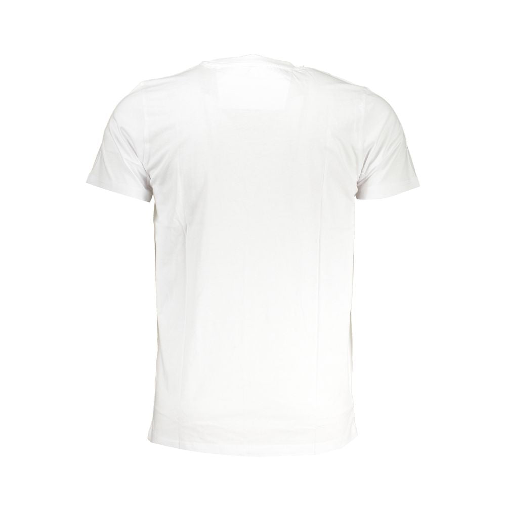 White t-shirt with short sleeves
