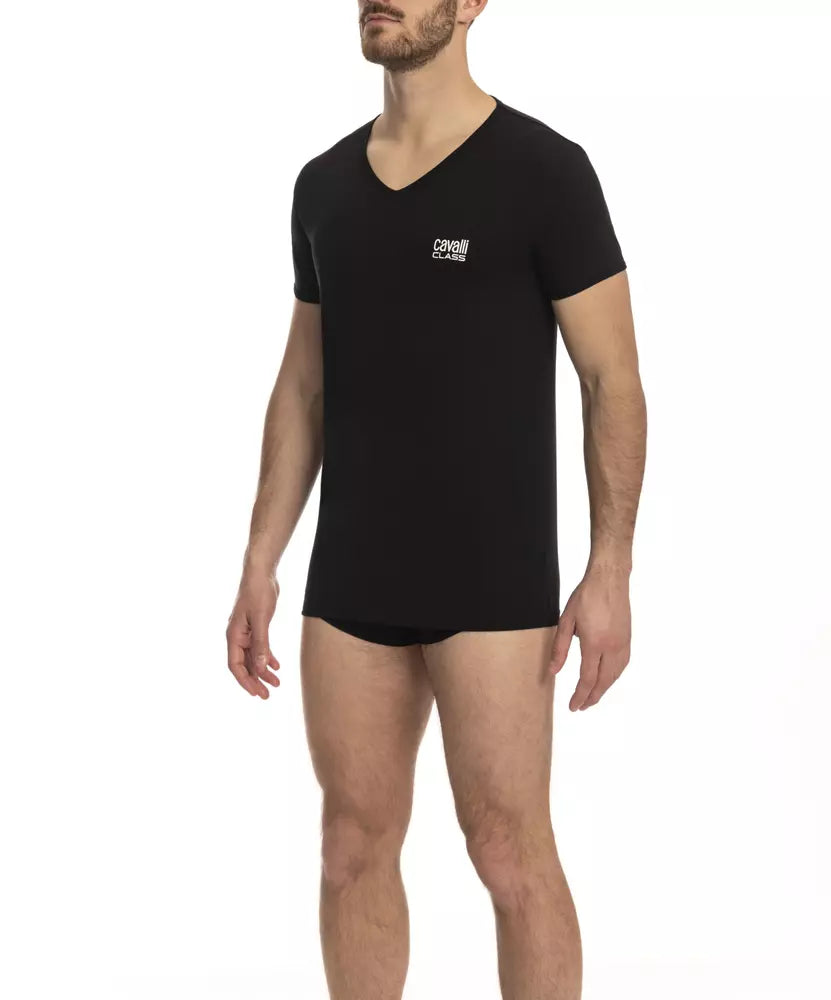 Man wearing black sleeveless shirt