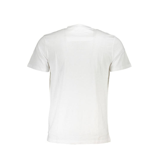 White t-shirt with short sleeves
